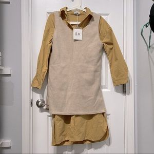 S.K Combo sweater and dress